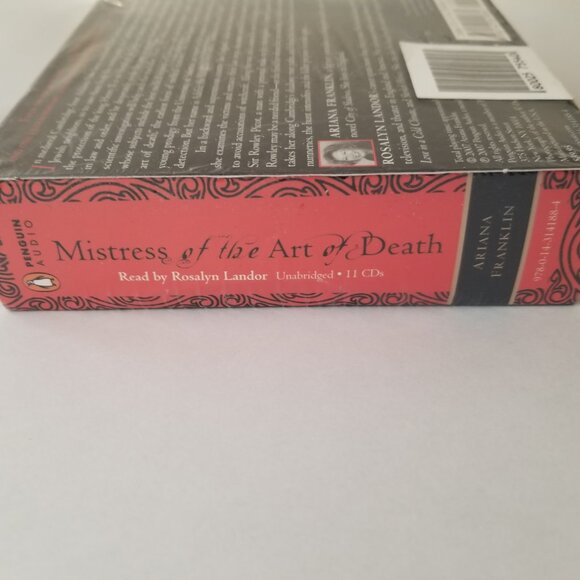 Mistress of the Art of Death Audiobook Novel by Ariana Franklin 11CD NEW/SEALED - Picture 2 of 6